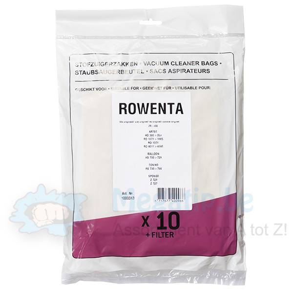 ROWENTA ZR455 Tonixo/ Balloon stofzuigerzakken