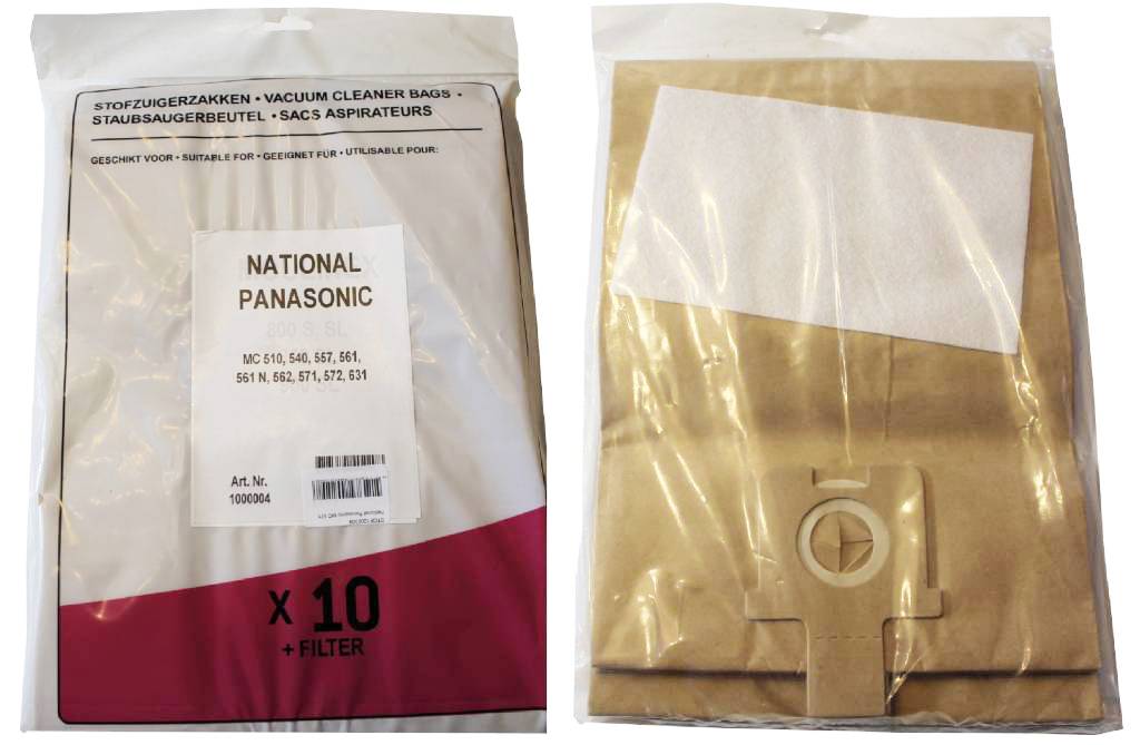 Panasonic / National MC 571 Stofzuigerzakken