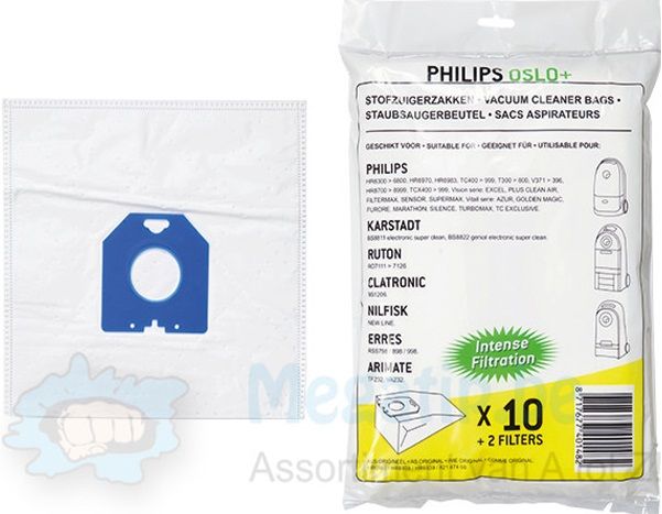 PHILIPS Oslo + HR6983 intense filtration Stofzuigerzakken