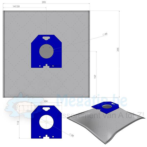 PHILIPS Oslo + HR6983 intense filtration Stofzuigerzakken