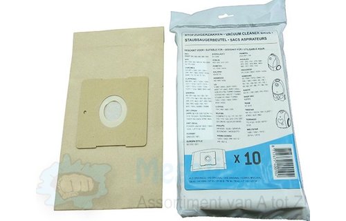 UNI-BAG: Philips / A E G / DAEWOO / SAMSUNG / Nilfisk / Tristar / Primera / Kalorik Papieren Stofzuigerzakken