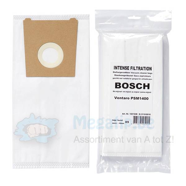 BOSCH Ventaro PSM1400  Stofzuigerzakken intense filtration