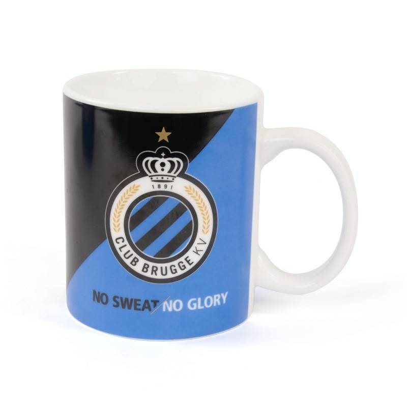 Mok / Drinktas Logo Club Brugge "No Sweat/No Glory" Mok / Drinktas Logo Club Brugge "No Sweat/No Glory"