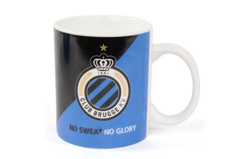 Mok / Drinktas Logo Club Brugge "No Sweat/No Glory" Mok / Drinktas Logo Club Brugge "No Sweat/No Glory"