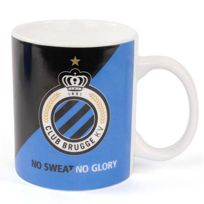 Mok / Drinktas Logo Club Brugge "No Sweat/No Glory"