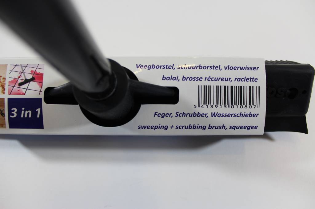 Squeeper professionele rubber borstel