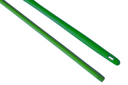 Glasvezel steel monobloc  Groen  1,45 m.