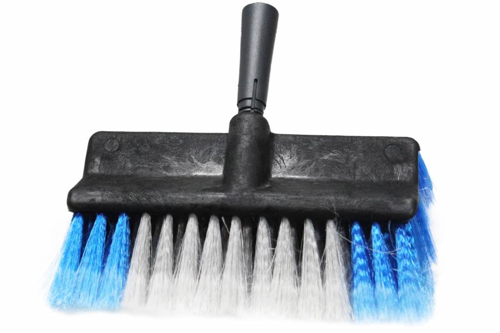 Carwash -  Zonnepaneelborstel 25 cm.  Gemengd haar