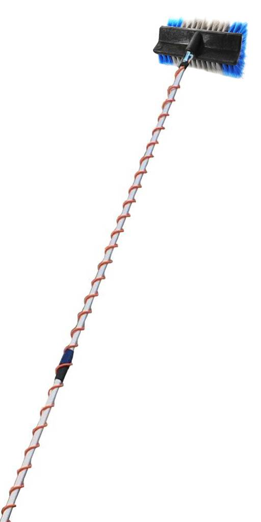 Carwash -  Zonnepaneelborstel 25 cm.  Gemengd haar