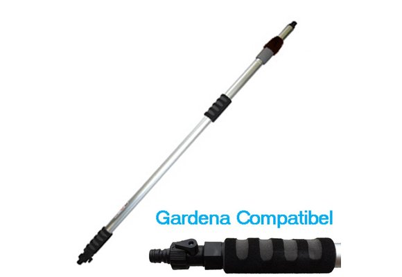 Uitschuifbare Hydrosteel   2,20 meter - 2-delig