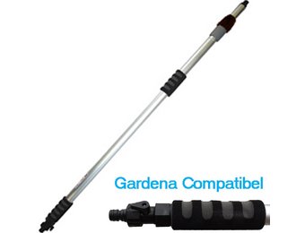 Uitschuifbare Hydrosteel   4 meter - 2-delig