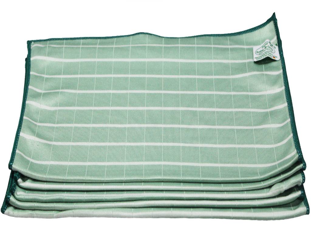 Bamboe Droogdoek 40 x 50 cm. Licht Groen "Glashelder" Bamboe Droogdoek 40 x 50 cm. Licht Groen "Glashelder"