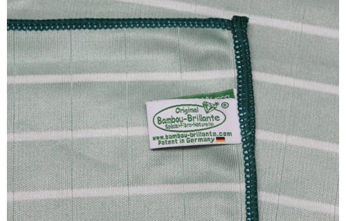 Bamboe Droogdoek 40 x 50 cm. Licht Groen "Glashelder" Bamboe Droogdoek 40 x 50 cm. Licht Groen "Glashelder"