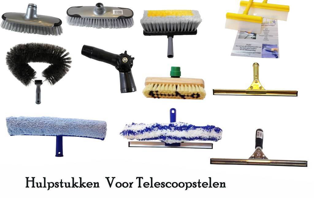 Uitschuifbare Telescoopsteel  3,50 meter - 3-delig