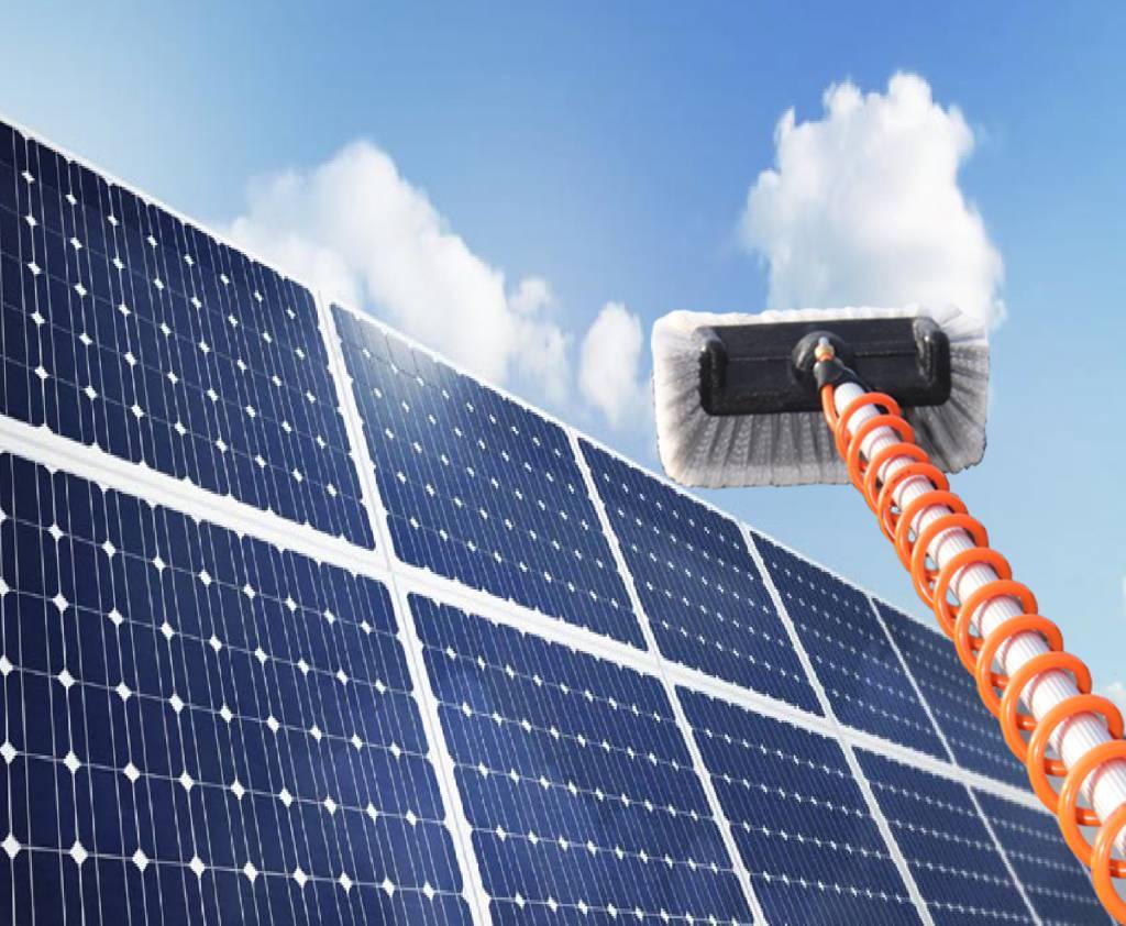 Uitschuifbare Telescoopsteel  4,50 meter - 3-delig