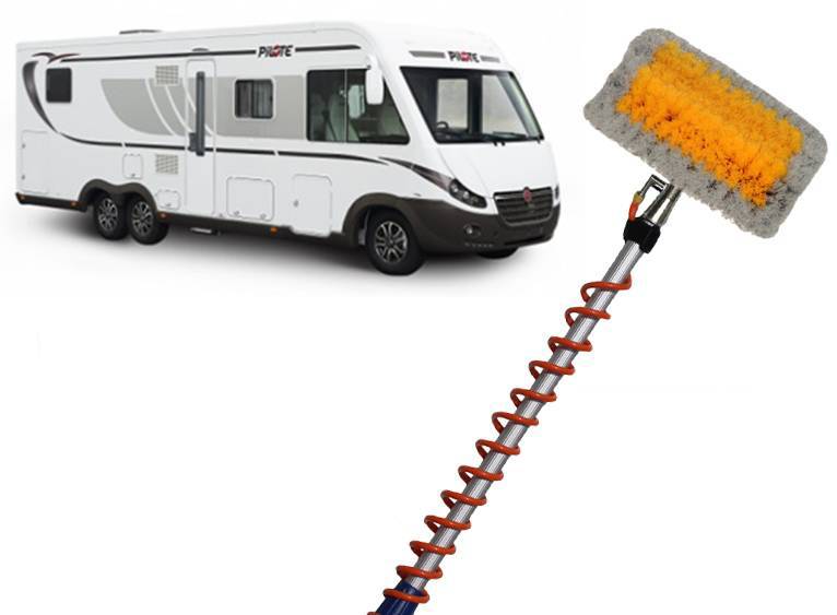 Uitschuifbare Telescoopsteel  6 meter - 3-delig