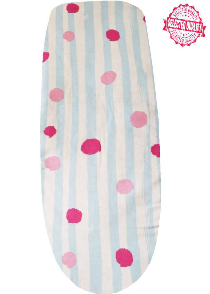 Strijkplankovertrek 140 x 50 cm  "Blue stripes"