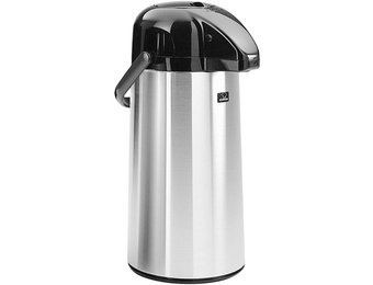 Isoleerkan met pompsysteem 1,9 L. - Elephant  Stainless Inox