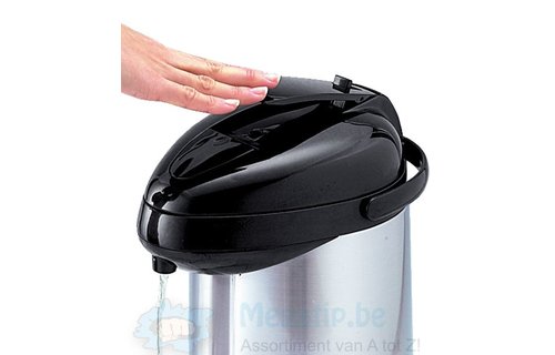 Pompthermos 2,2 L.  /  Airpot met Hendel