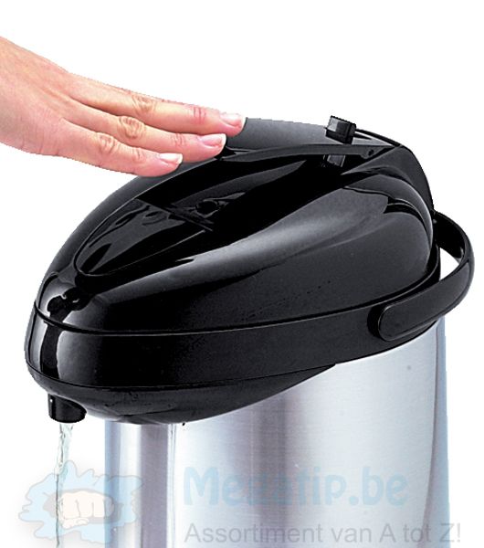 Pompthermos 2,2 L.  /  Airpot met Hendel