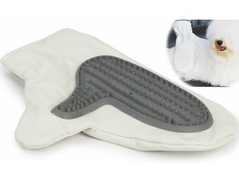 Vachtverzorgingshandschoen voor kat en hond