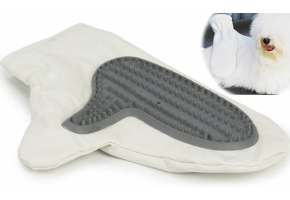 Vachtverzorgingshandschoen voor kat en hond