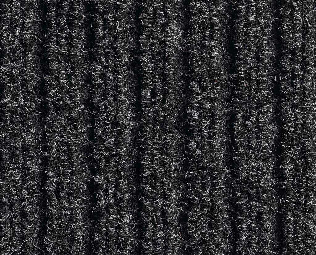 Naaldvilt deurmat Solid 40 X 60 cm. Antracite