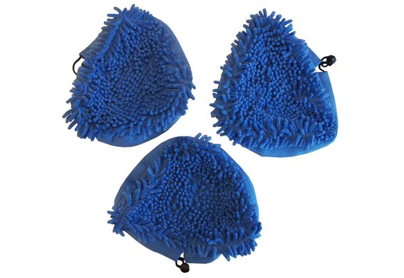 Koraal doeken Blauw  3 stuks