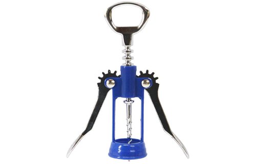 Kurkentrekker met hefboom - Blauw/Rood Kurkentrekker met hefboom - Blauw/Rood
