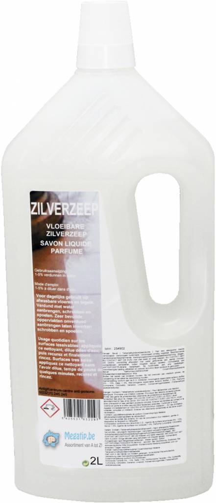 Zilverzeep 2 Liter  "vloerreiniger" Zilverzeep 2 Liter  "vloerreiniger"