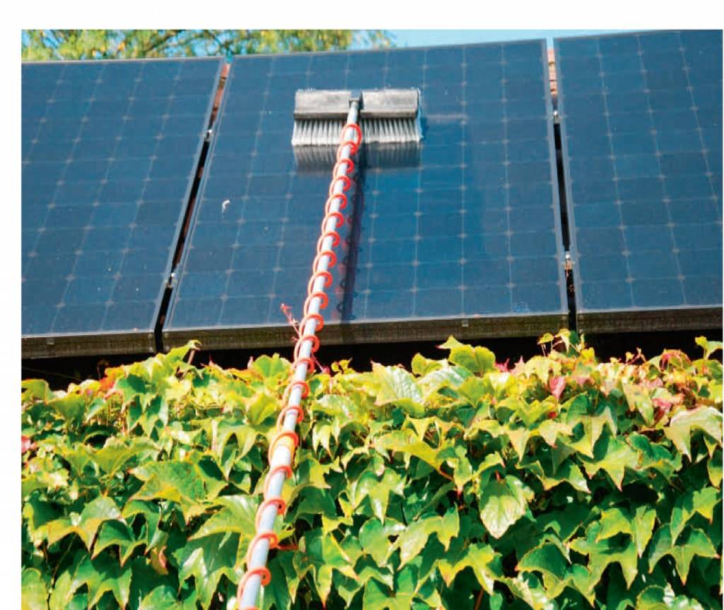 Hydro spiraal set met Professionele borstel "Voor Telescoopstelen tot 8 meter "