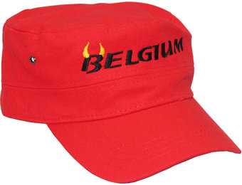 Cap Belgium rood