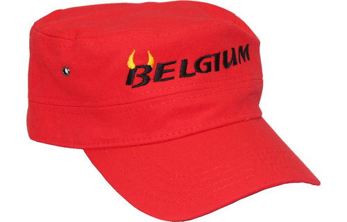 Cap Belgium rood Cap Belgium rood