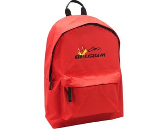 Rugzak Belgium Go geborduurd