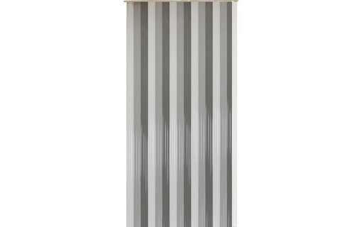 Vliegengordijn PVC  "Antilles"   Grijs/Wit  100x220 cm