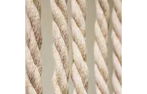 Vliegengordijn gevlochten touw Beige  90X200 cm.