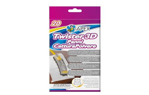 Twister Stofwisdoekjes 20 st. (38 x 23 cm) Twister Stofwisdoekjes 20 st. (38 x 23 cm)