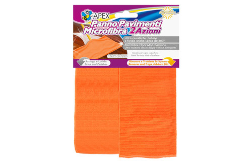 Microvezel vloerdoek 60 x 40 cm. - Double Action