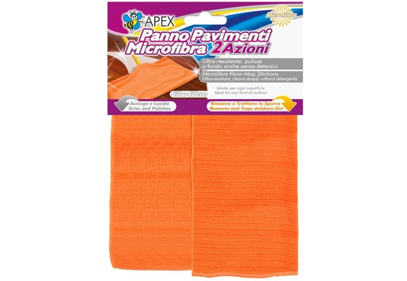 Microvezel vloerdoek 60 x 40 cm. - Double Action