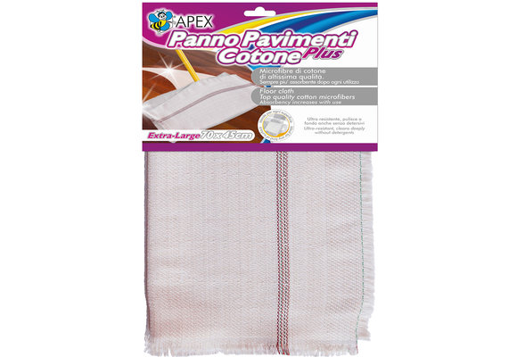 Katoenen vloerdoek Plus  70 x 45 cm