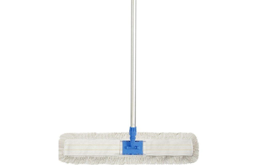 Professionele Katoenen vlakmop 80 cm. - Compleet Professionele Katoenen vlakmop 80 cm. - Compleet