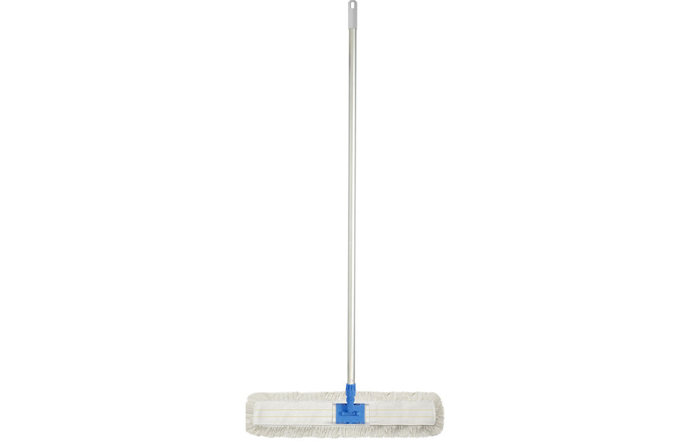 Professionele Katoenen vlakmop 80 cm. - Compleet Professionele Katoenen vlakmop 80 cm. - Compleet