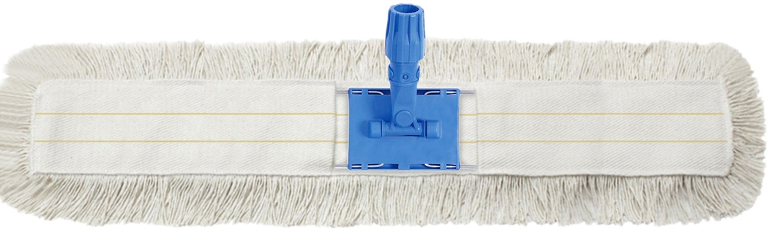 Professionele Katoenen vlakmop  80 cm.  - Compleet Professionele Katoenen vlakmop  80 cm.  - Compleet