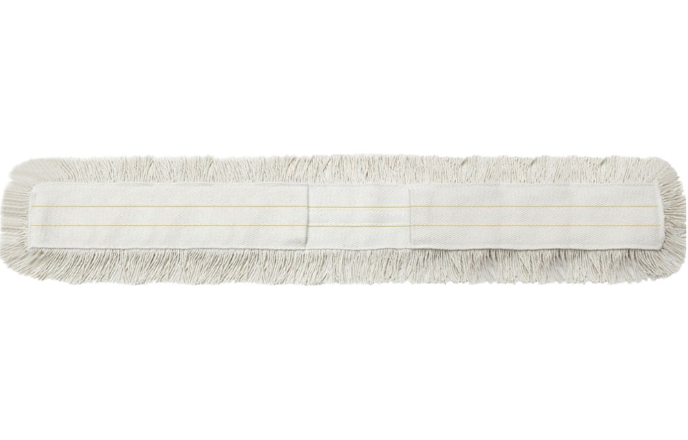 Professionele Katoenen vlakmop  100 cm.  - Compleet