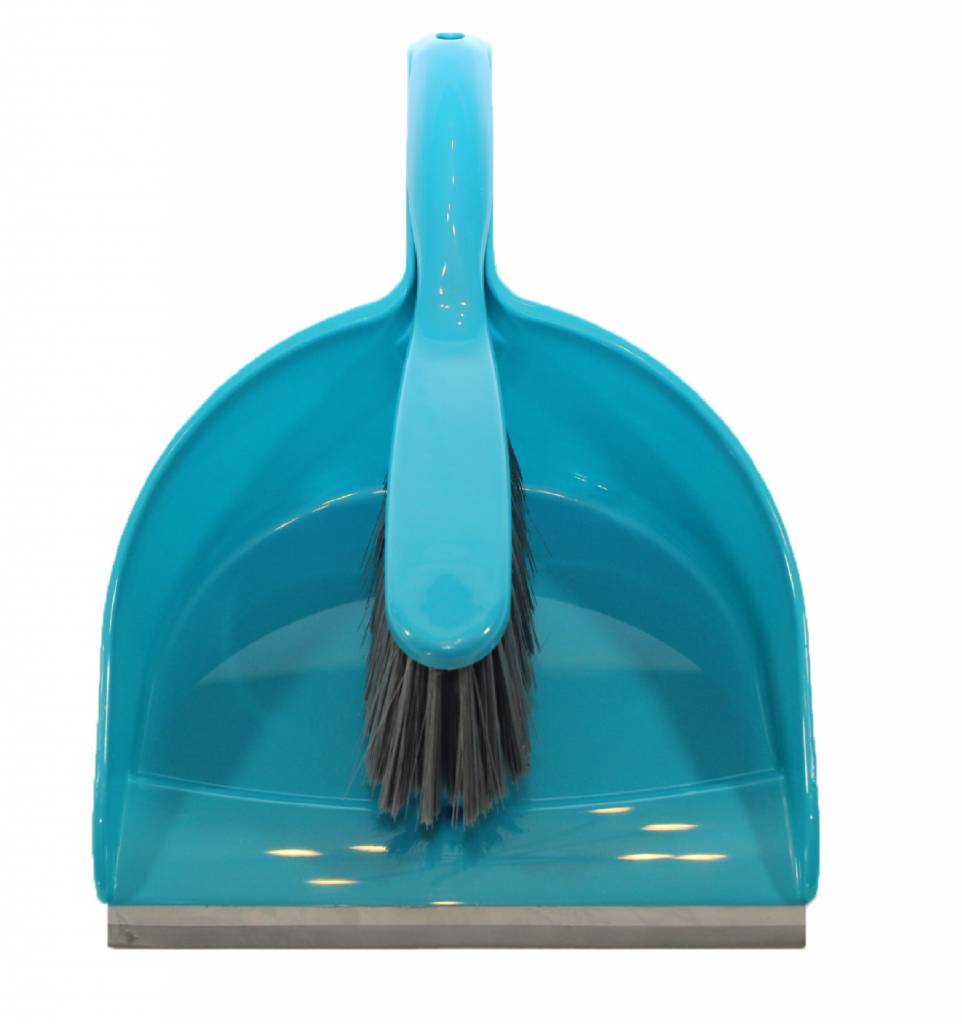 Vuilblik met handvleugel Blauw