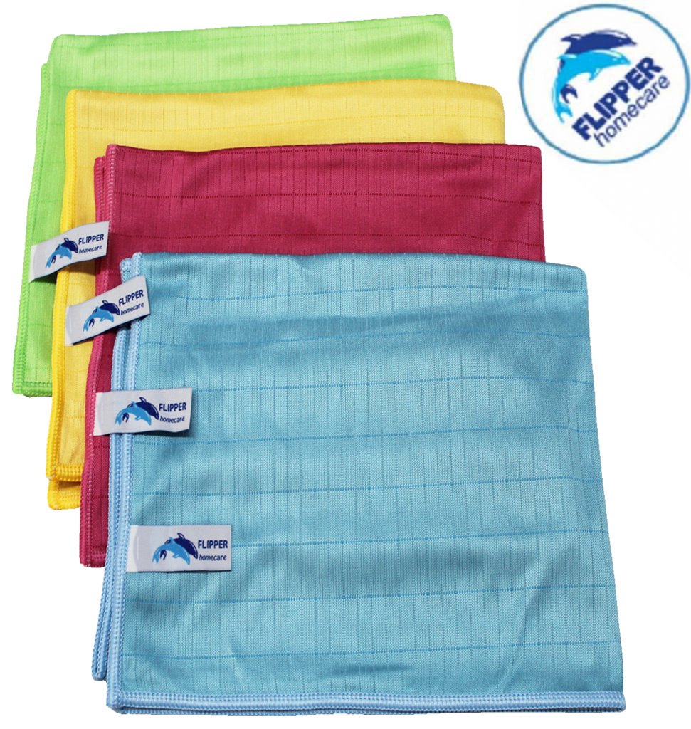 Microvezel Verfijnde Afdroogdoek "Finesse" 4 stuks Microvezel Verfijnde Afdroogdoek "Finesse" 4 stuks