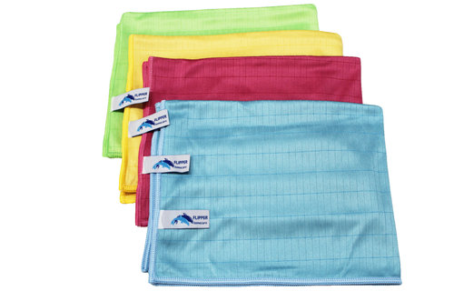 Microvezel Verfijnde Afdroogdoek "Finesse" 4 stuks