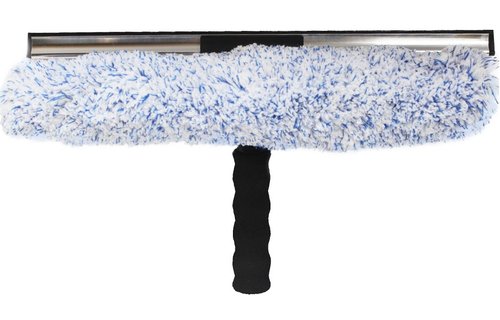 Combi Raamwasser met trekker Professioneel Inox waterdoorlatend 40 cm.