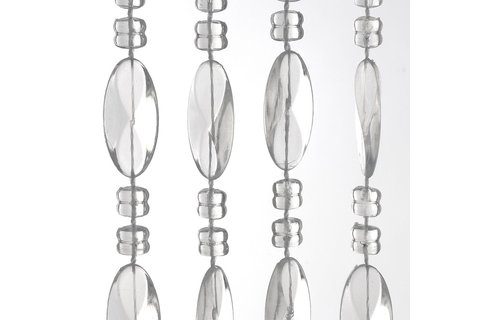 Vliegengordijn Parels Riviera Transparant  90 x 200 cm