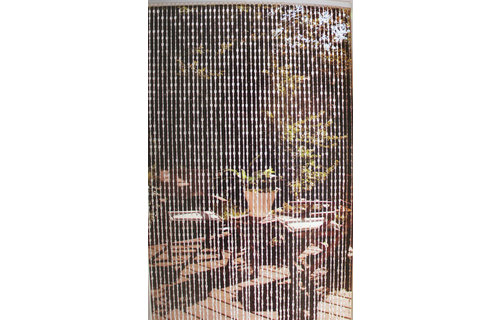 Vliegengordijn Parels Riviera Transparant  90 x 200 cm